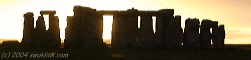  Stonehenge from the east in the afternoon, Jan 2004