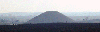  Silbury Hill, Wiltshire, from the north 